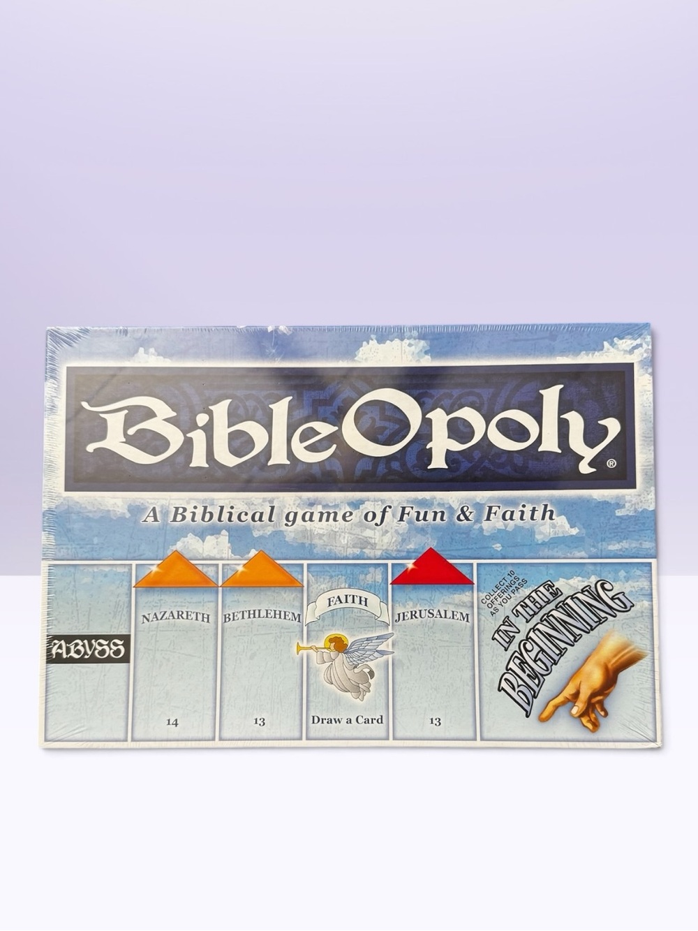 Bibleopoly Biblical Fun & Faith Board Game 2-6 Players Ages 8+ New Sealed